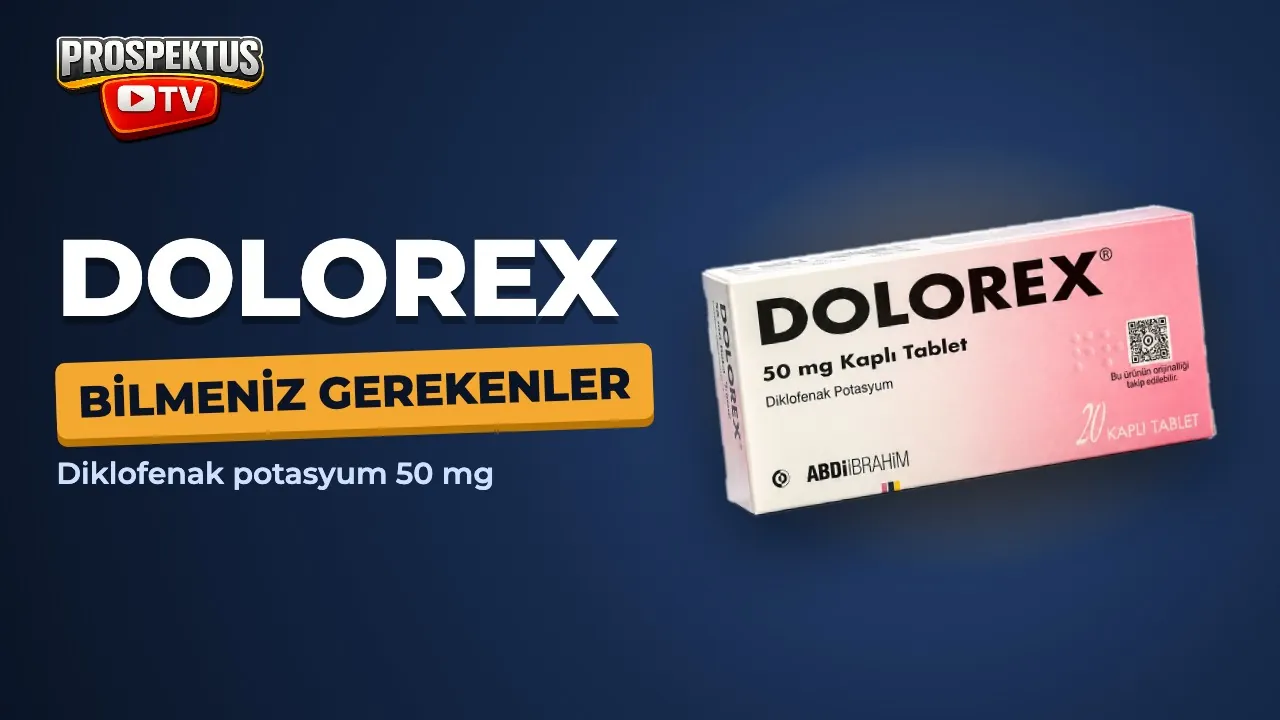 DOLOREX 50 mg kaplı tablet video anlatımı