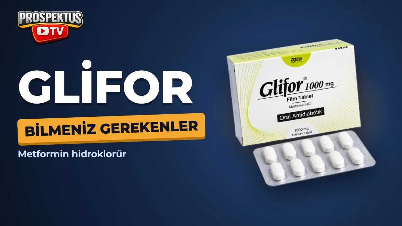 Glifor 1000 mg Film Tablet video anlatımı