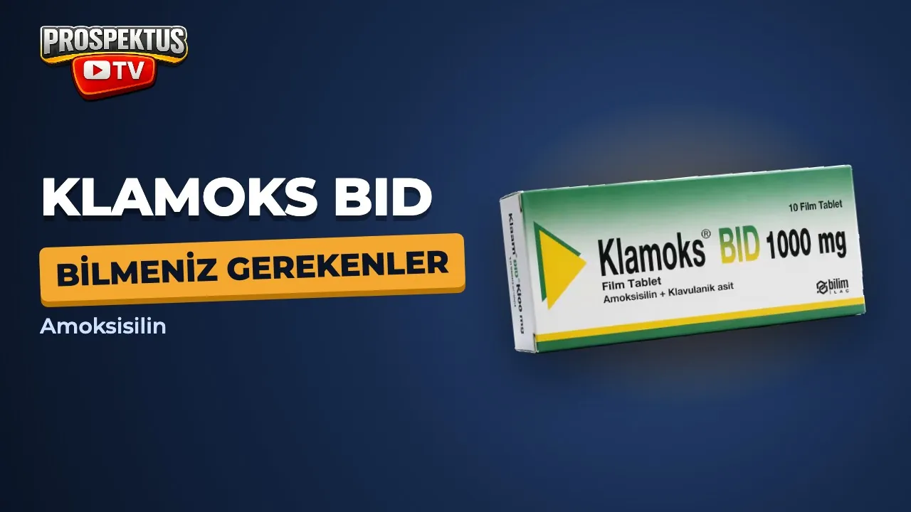 Klamoks BID 1000 mg video anlatımı