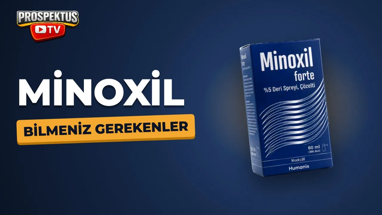 MİNOXİL %5 Deri Spreyi (Minoxil Forte) video anlatımı