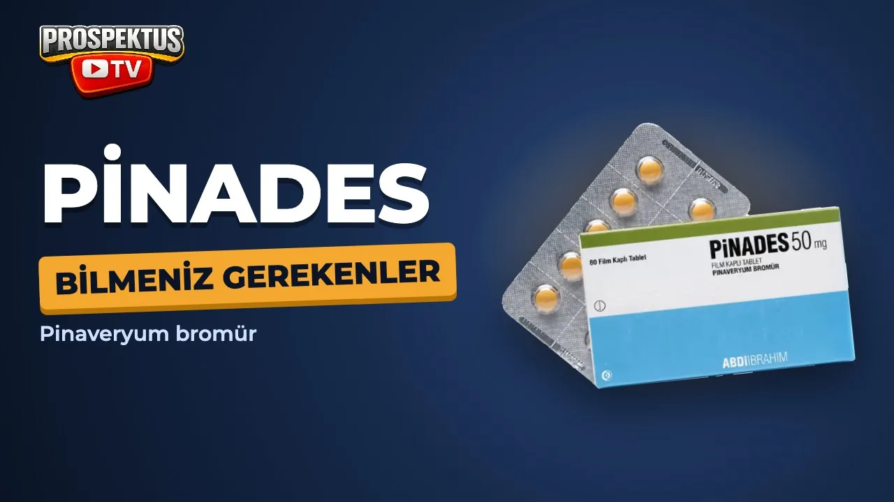 Pinades 50 mg Film Kaplı Tablet video anlatımı