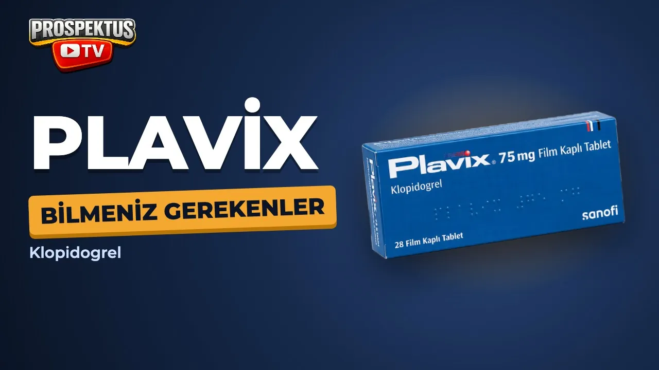 Plavix 75 mg Film Tablet video anlatımı